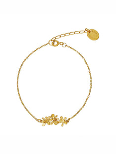Sprouting Rosette In-Line Bracelet