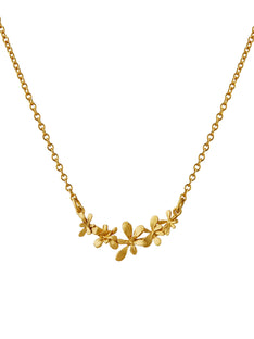 Sprouting Rosette In-Line Necklace