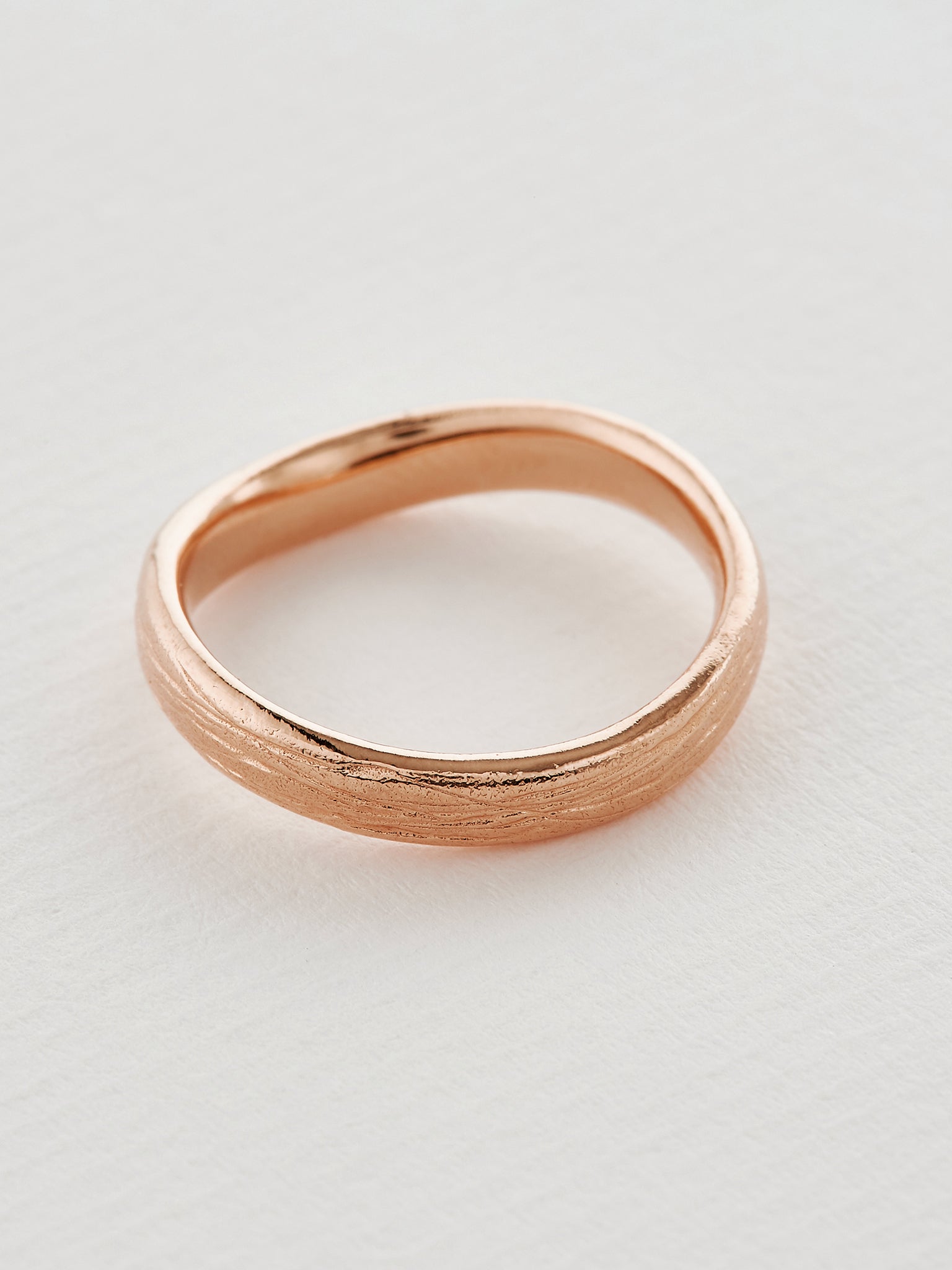 3.75 mm Heritage Band - image 7 | 18ct rose gold
