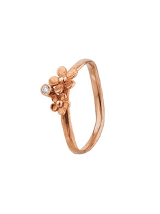 Flower and Diamond Band