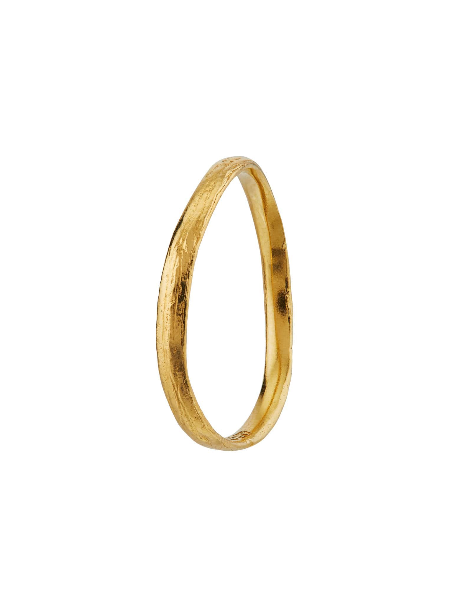 Simple Wave Band - image 1 | 18ct yellow gold