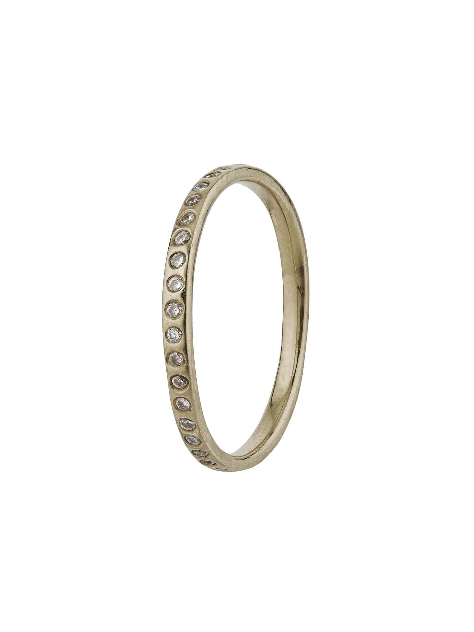 Diamond Wave Eternity Band - image 6 | 18ct white gold