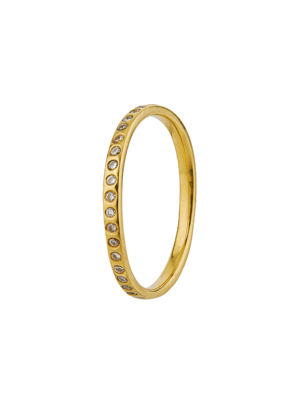 Diamond Wave Eternity Band