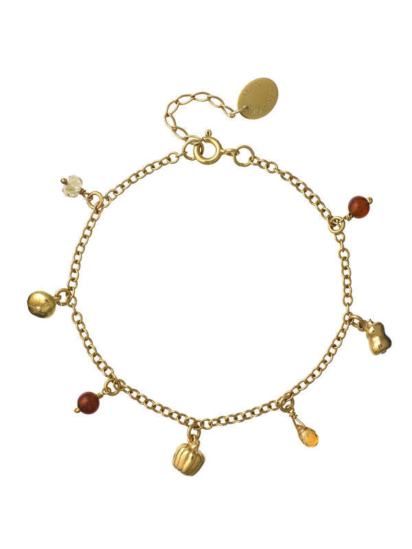 Pumpkin Patch Charm Bracelet