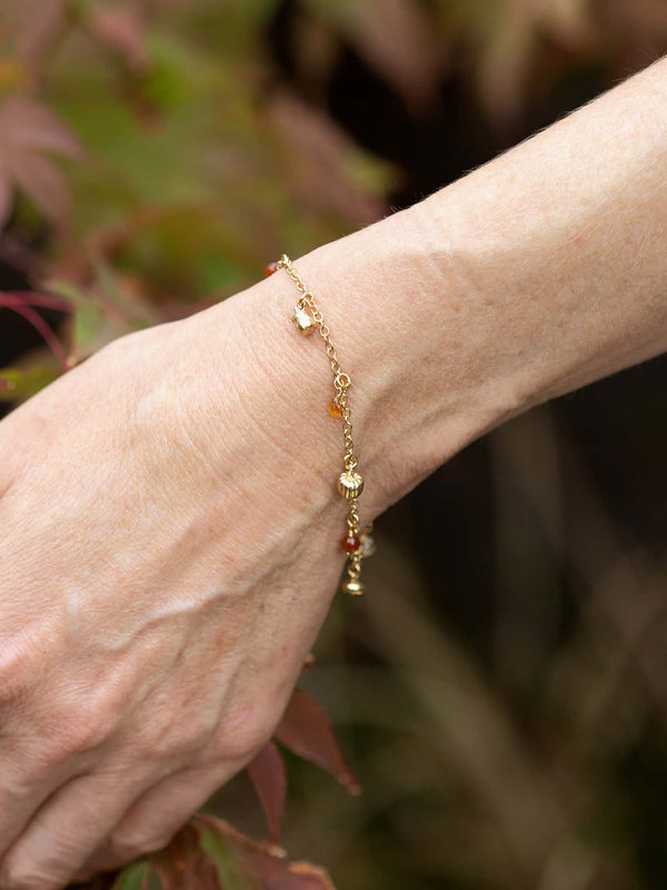 Pumpkin Patch Charm Bracelet