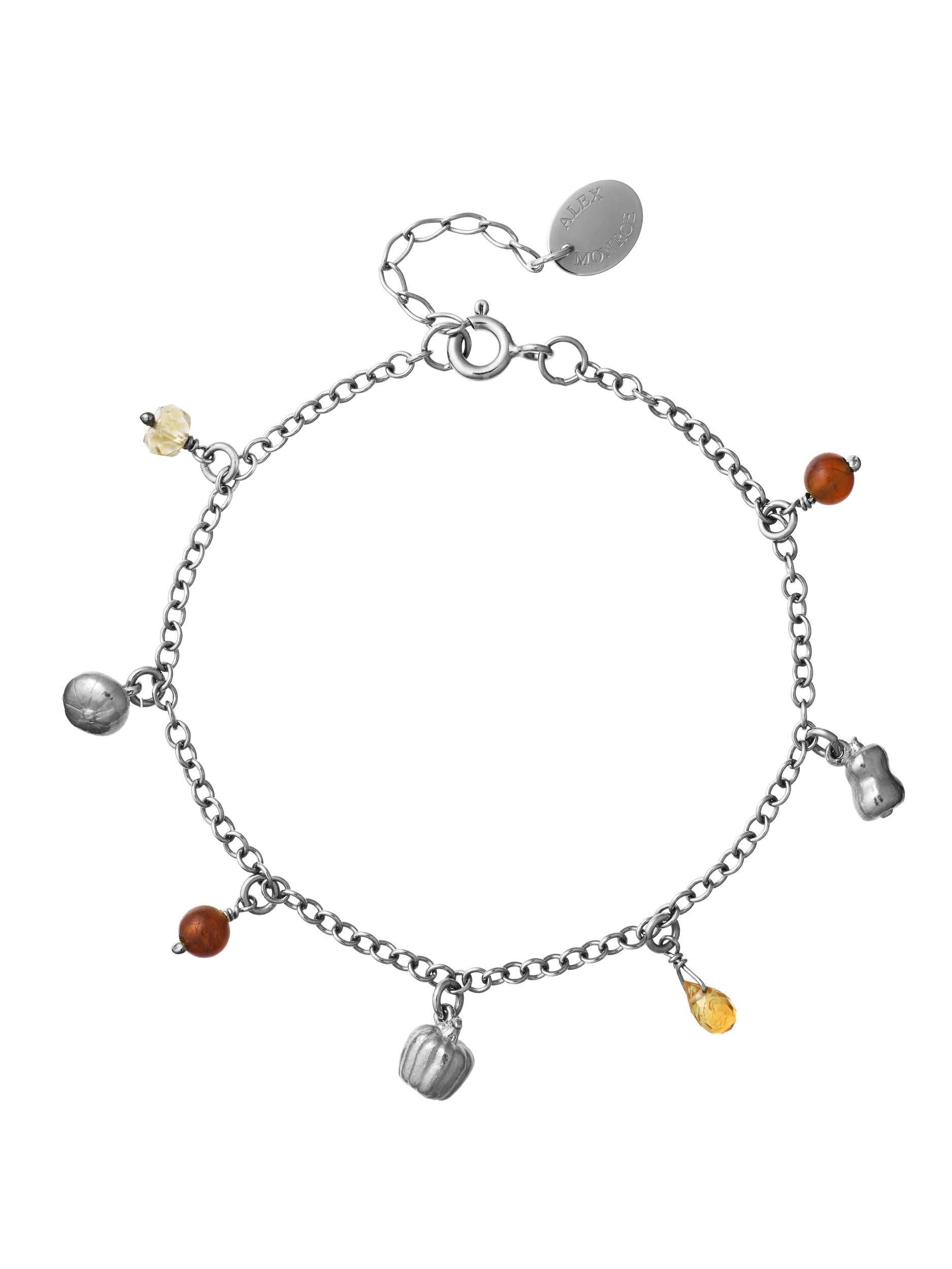 Pumpkin Patch Charm Bracelet - image 5 | silver