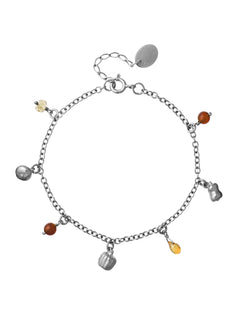 Pumpkin Patch Charm Bracelet