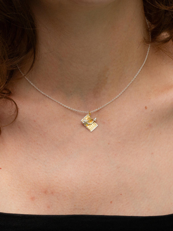 'Book of Bugs' Necklace