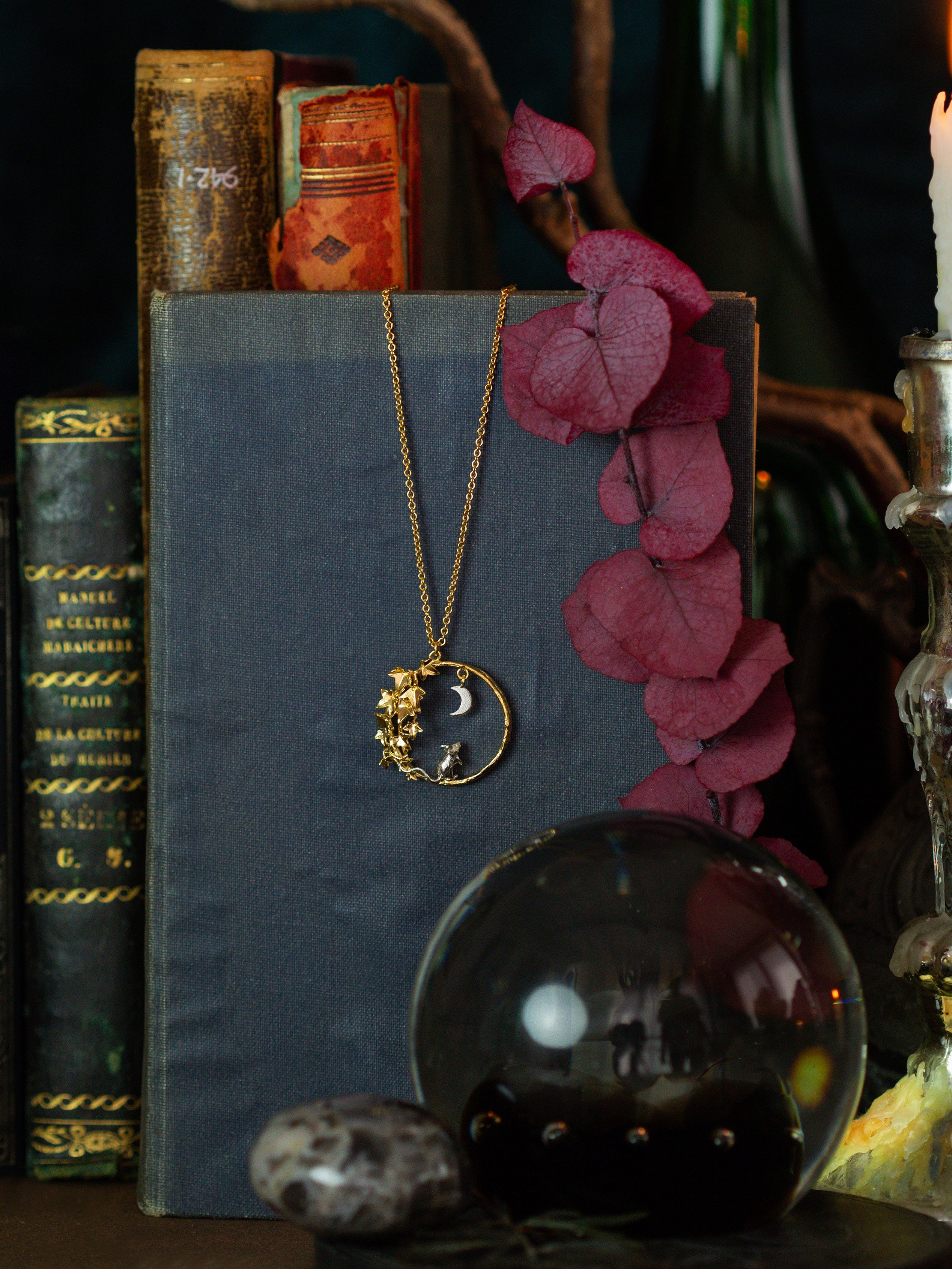 The Mouse and the Moon' Loop Necklace - image 1