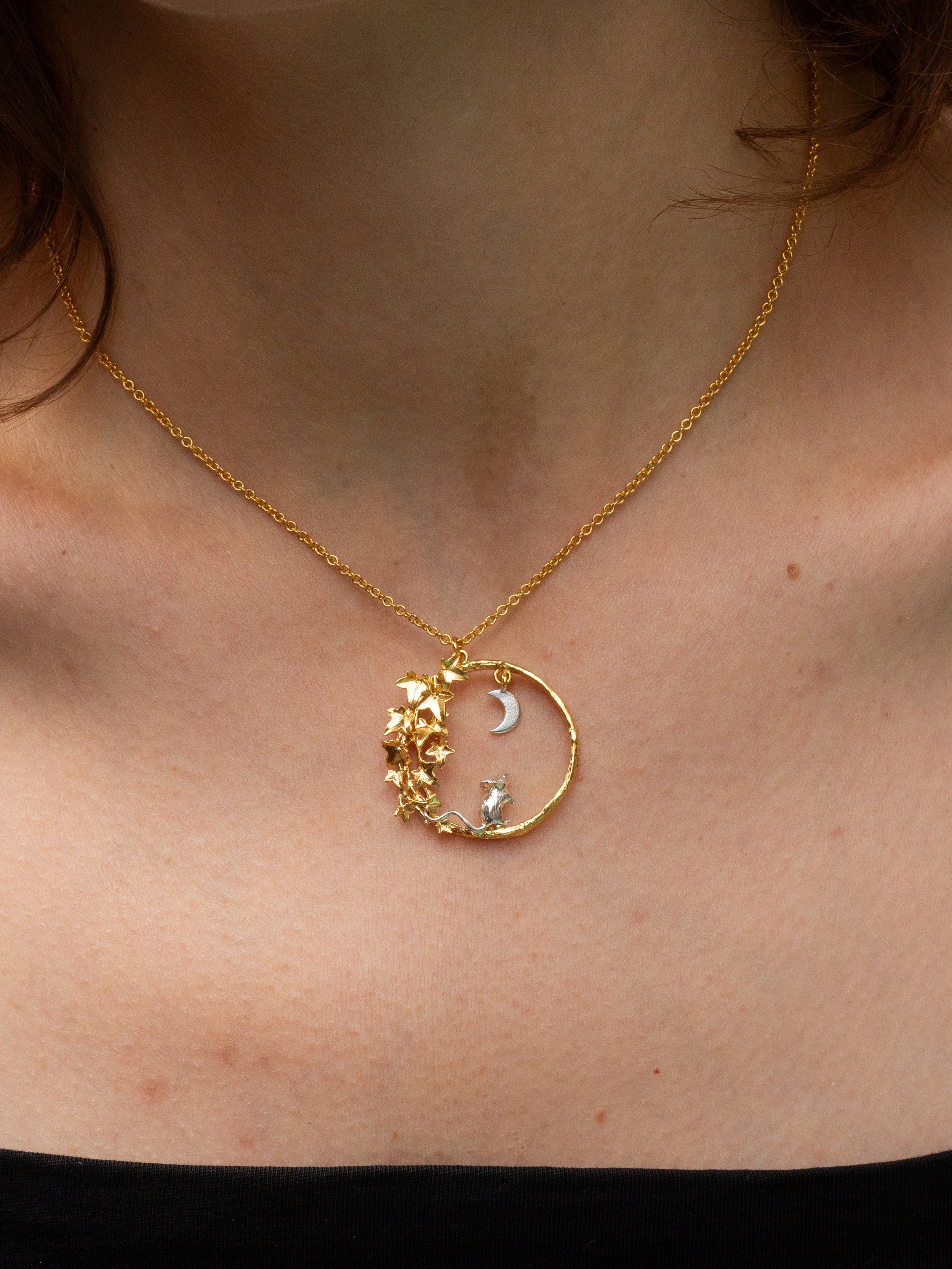 The Mouse and the Moon' Loop Necklace - image 3