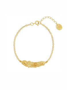 Woodland Bark Inline ID Bracelet