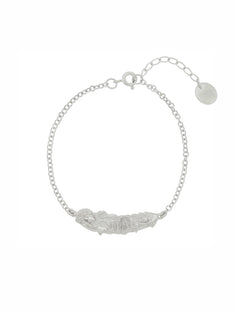 Woodland Bark Inline ID Bracelet