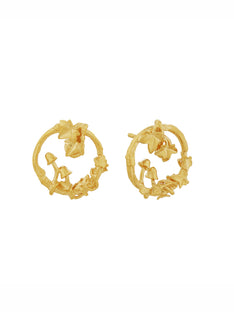Woodland Loop Stud Earrings