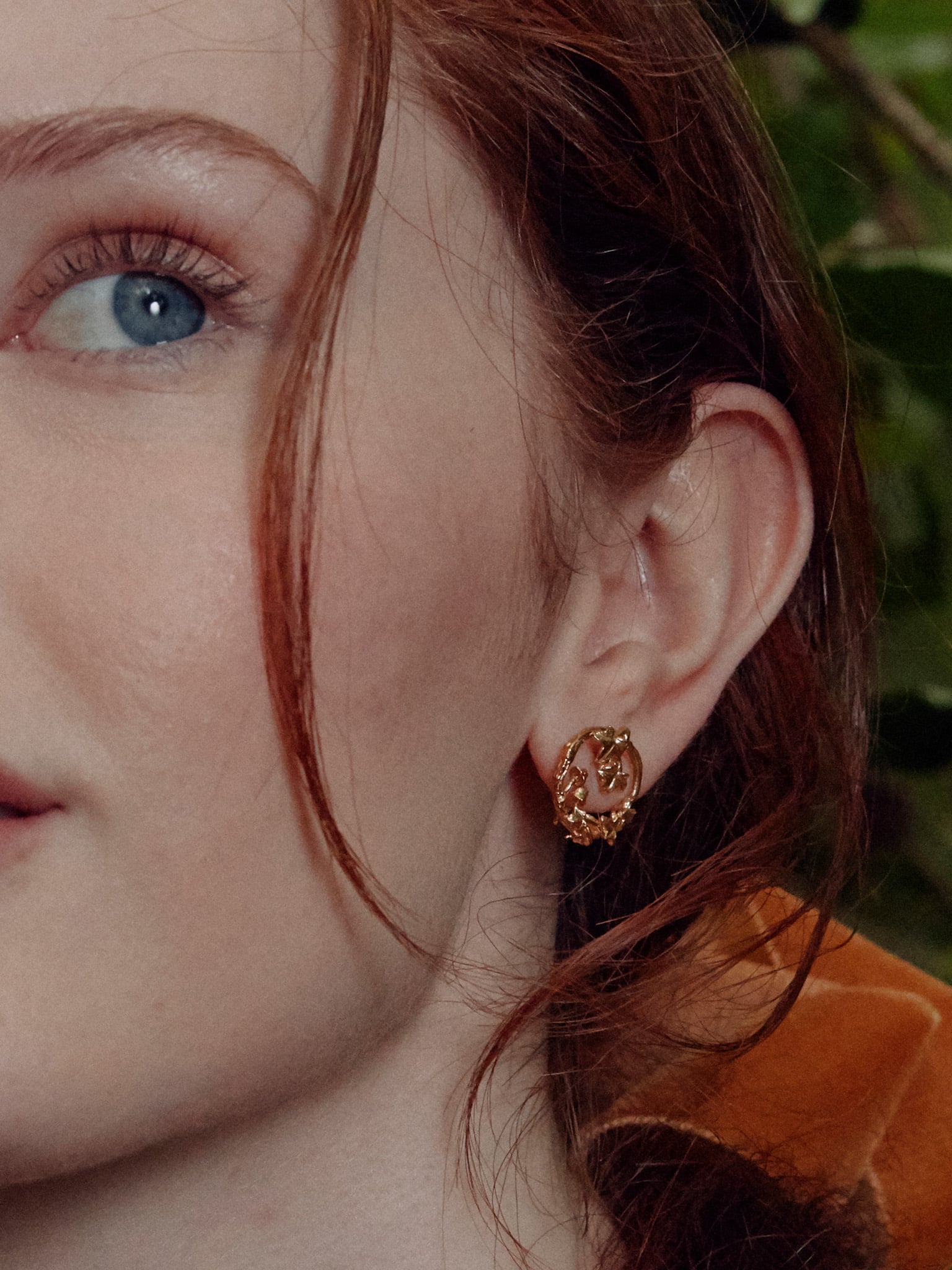 Woodland Loop Stud Earrings - image 2