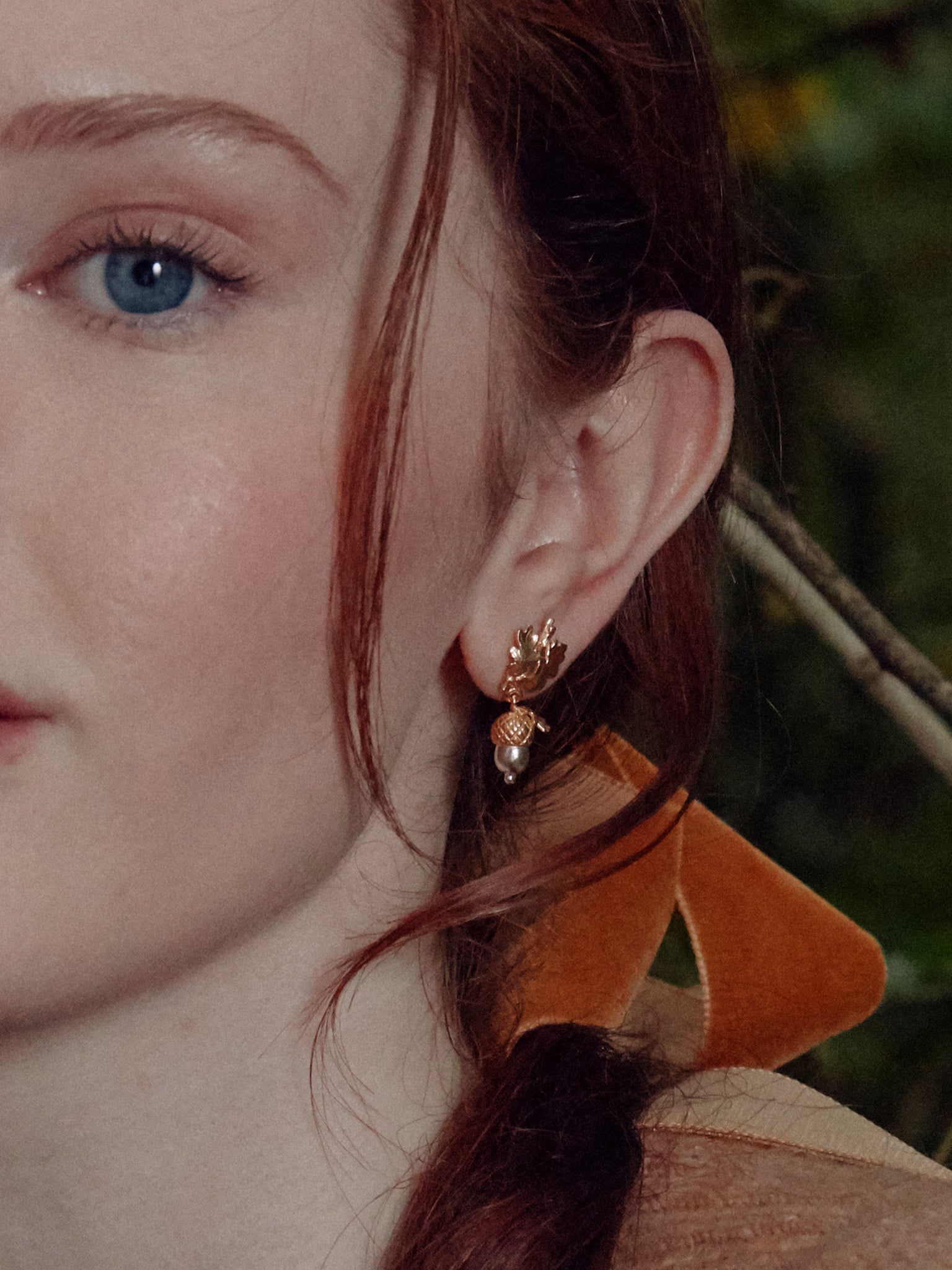 Acorn Drop Earrings - image 2