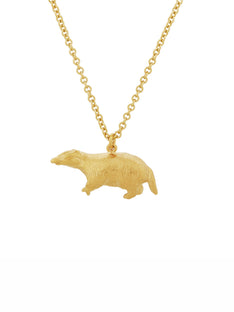 Foraging Badger Necklace