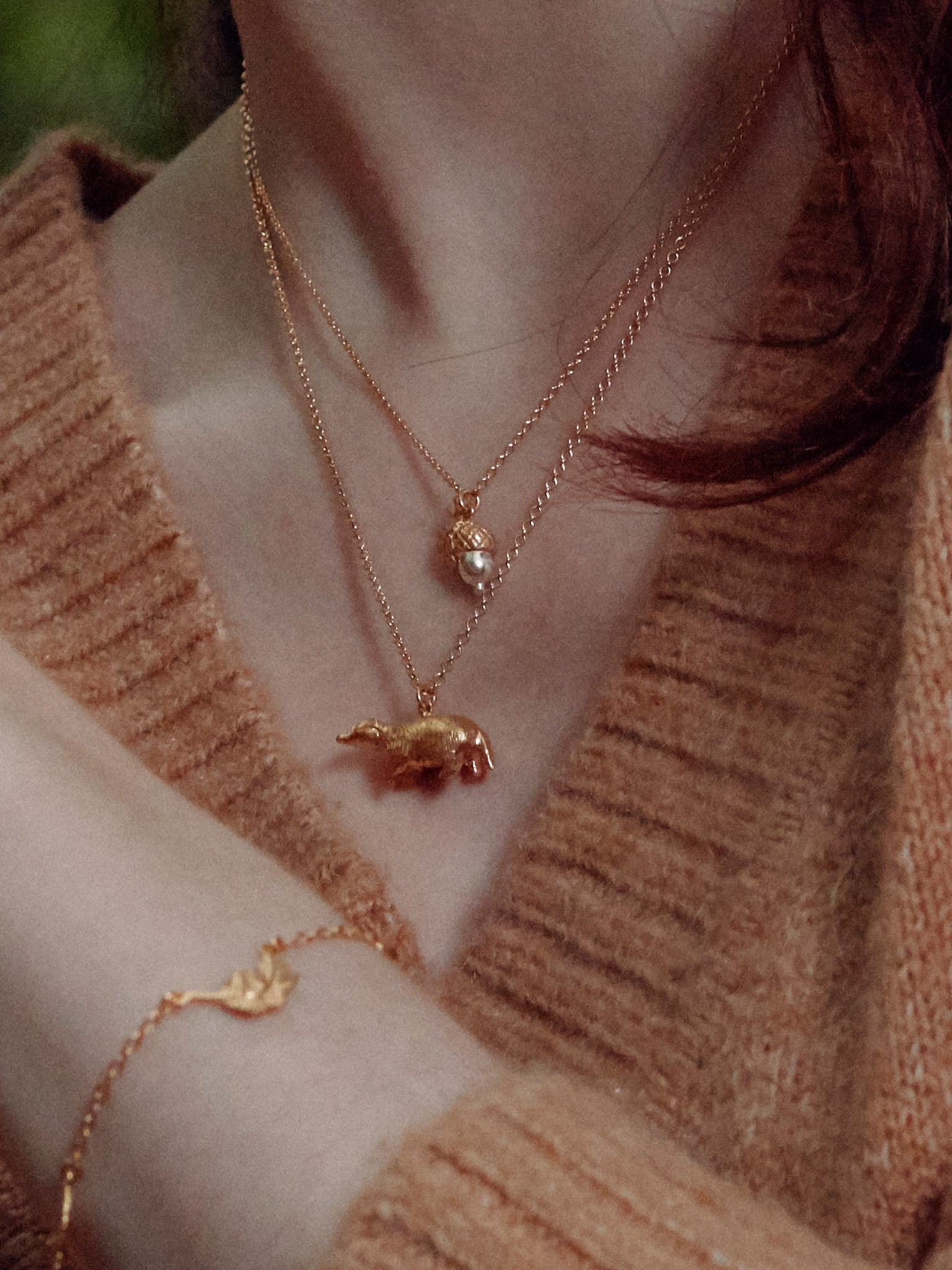 Foraging Badger Necklace - image 2