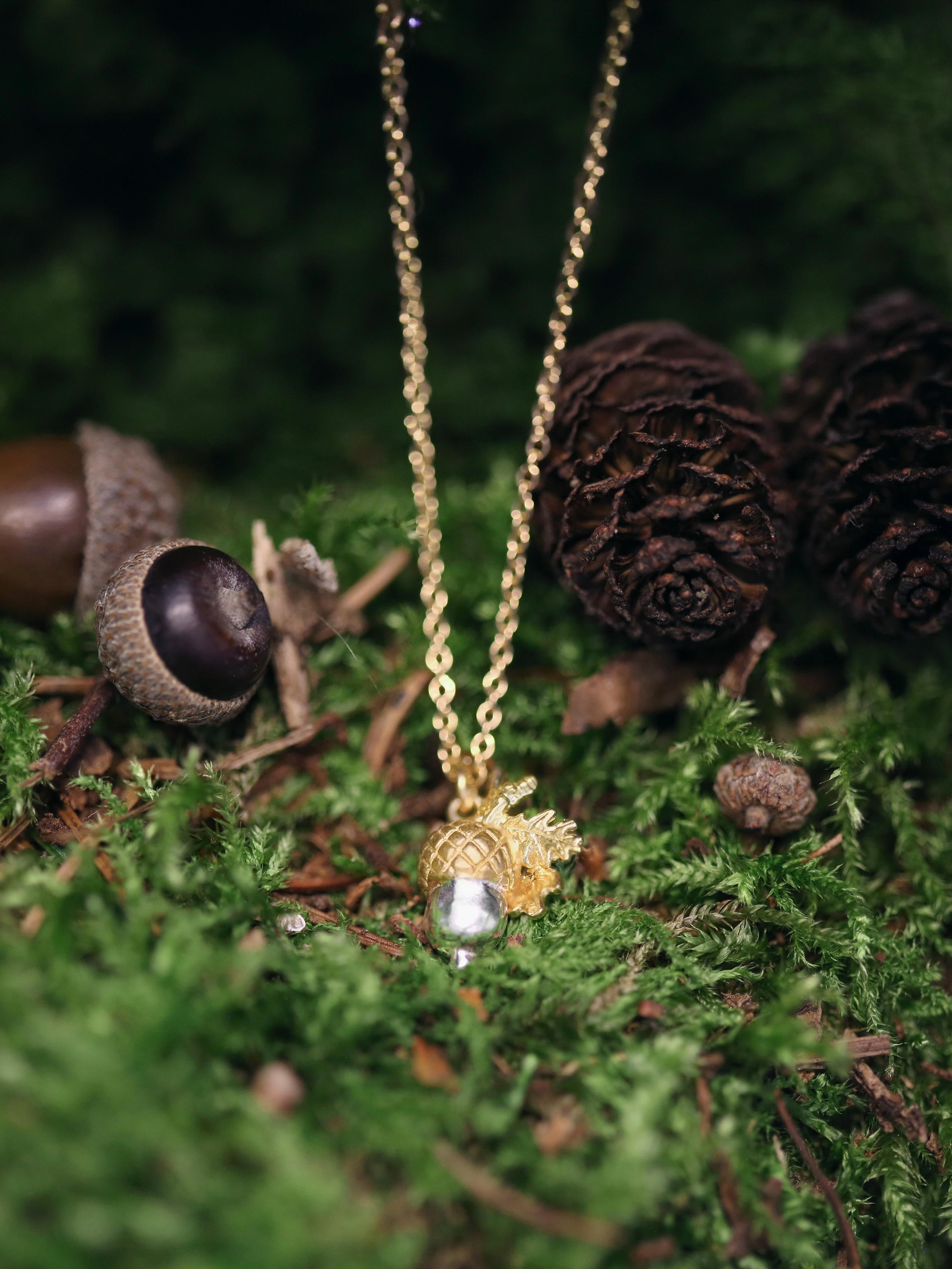 Acorn Necklace - image 3