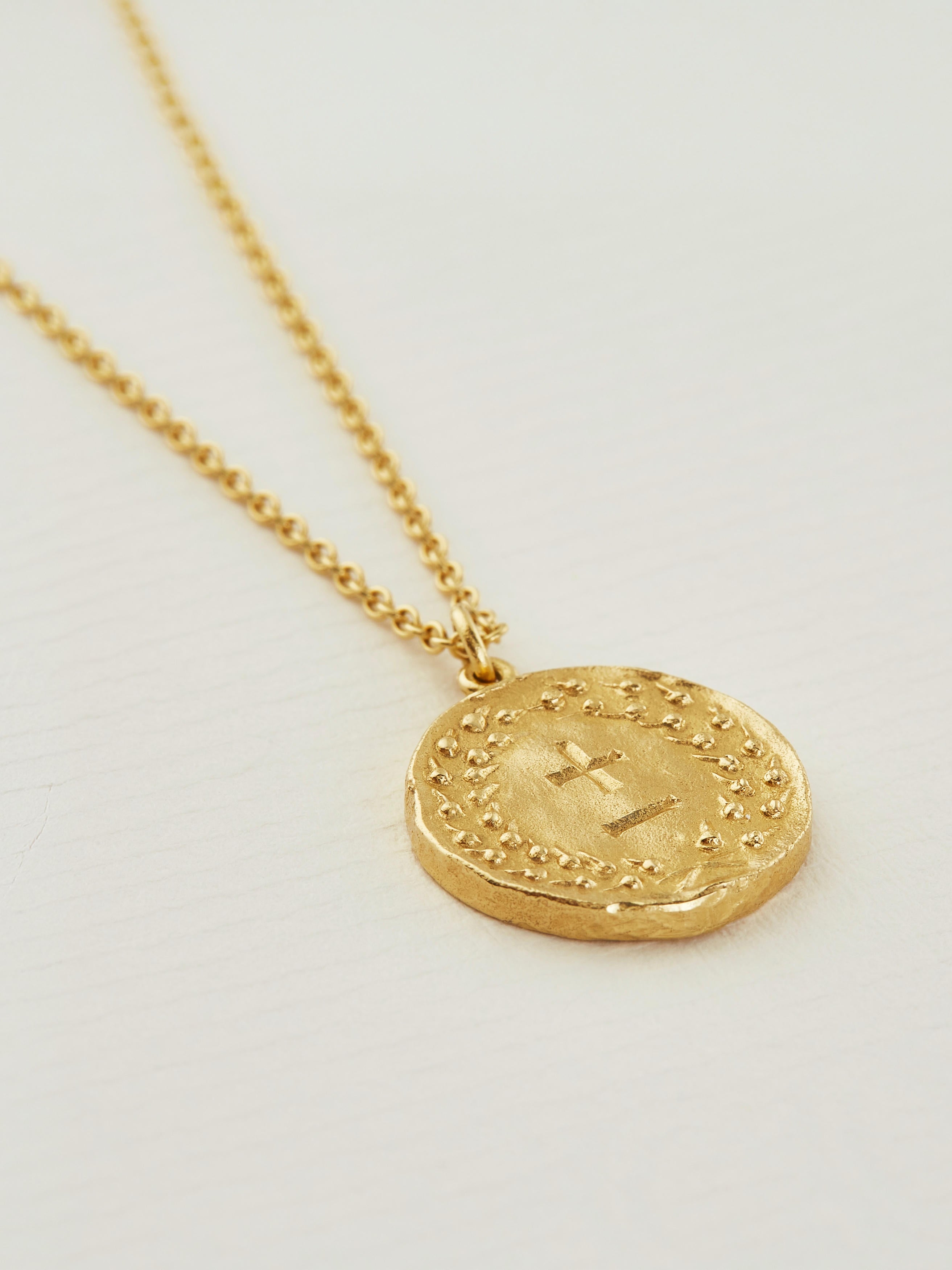 Yesterday and Tomorrow Coin Necklace - image 5 | 18ct yellow gold