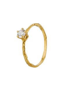 4 mm Diamond Eyebright Ring