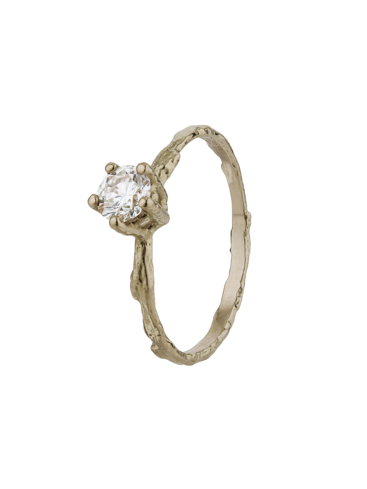 4.5 mm Diamond Eyebright Ring - image 5 | 18ct white gold
