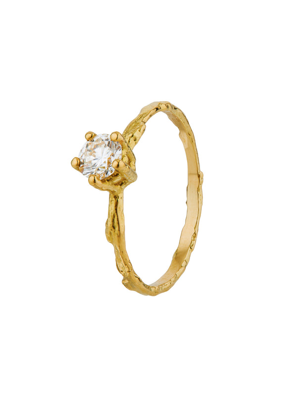 4.5 mm Diamond Eyebright Ring