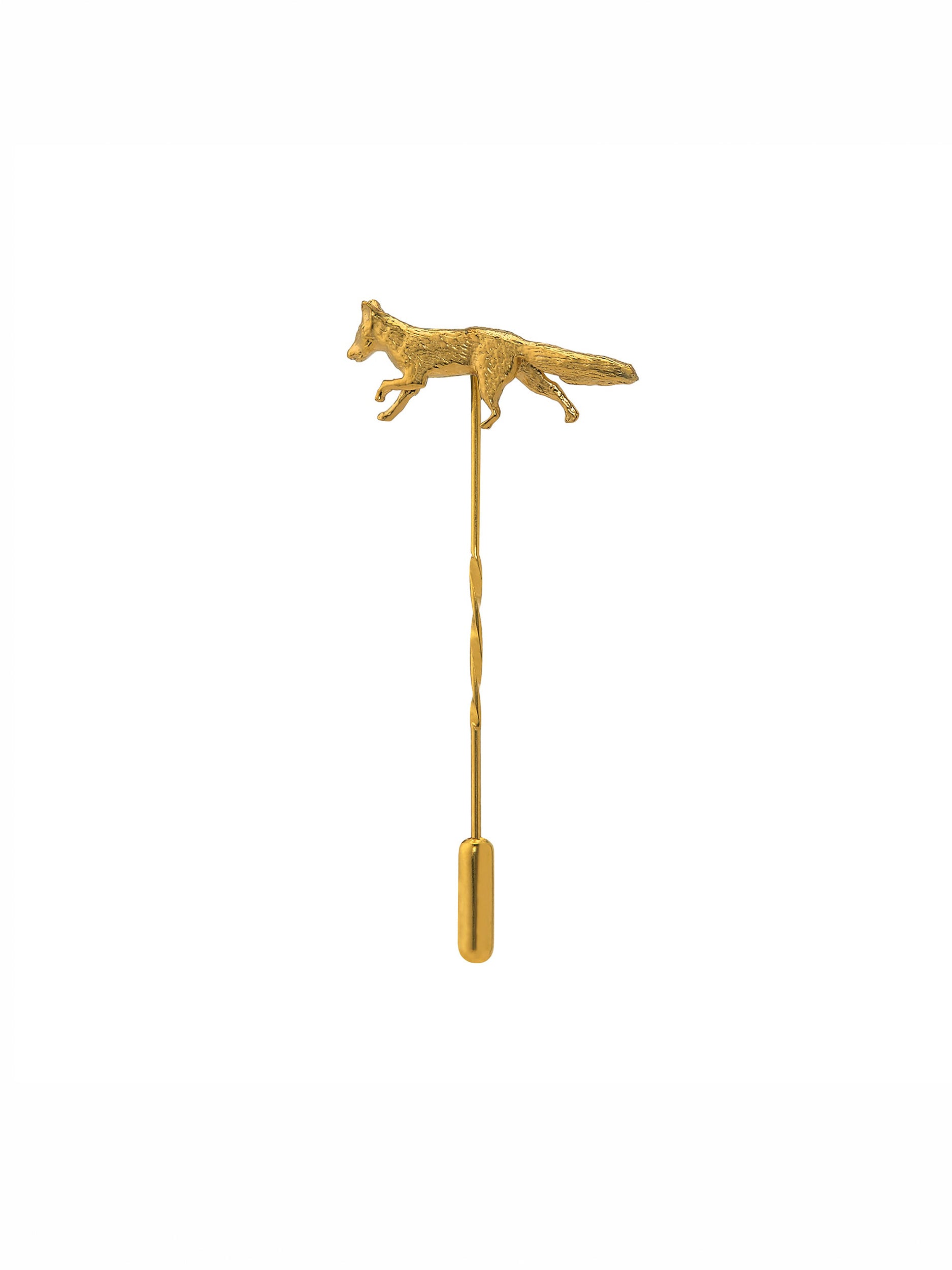 Fox Pin - image 1 | gold plate