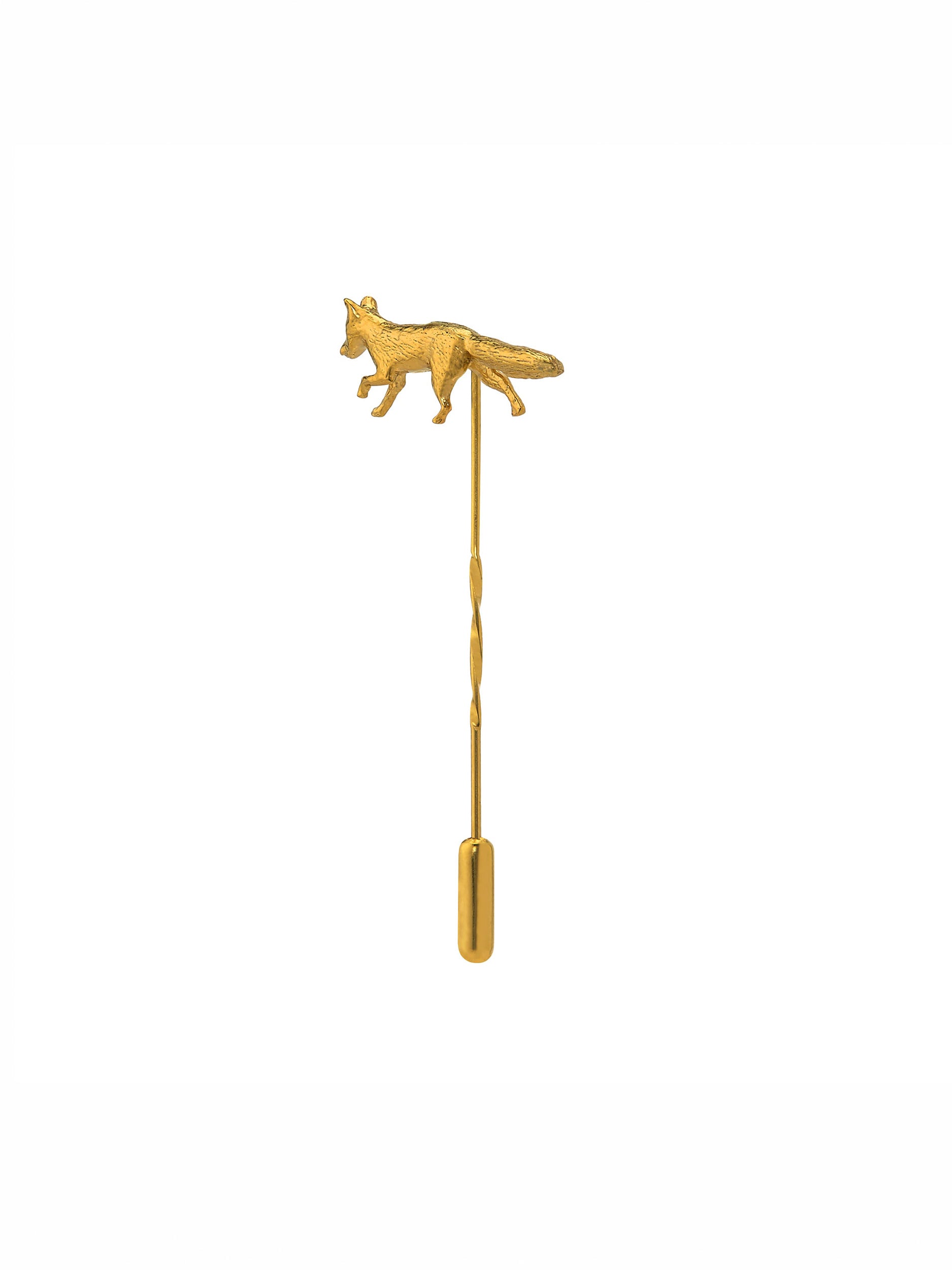 Fox Pin - image 4 | gold plate