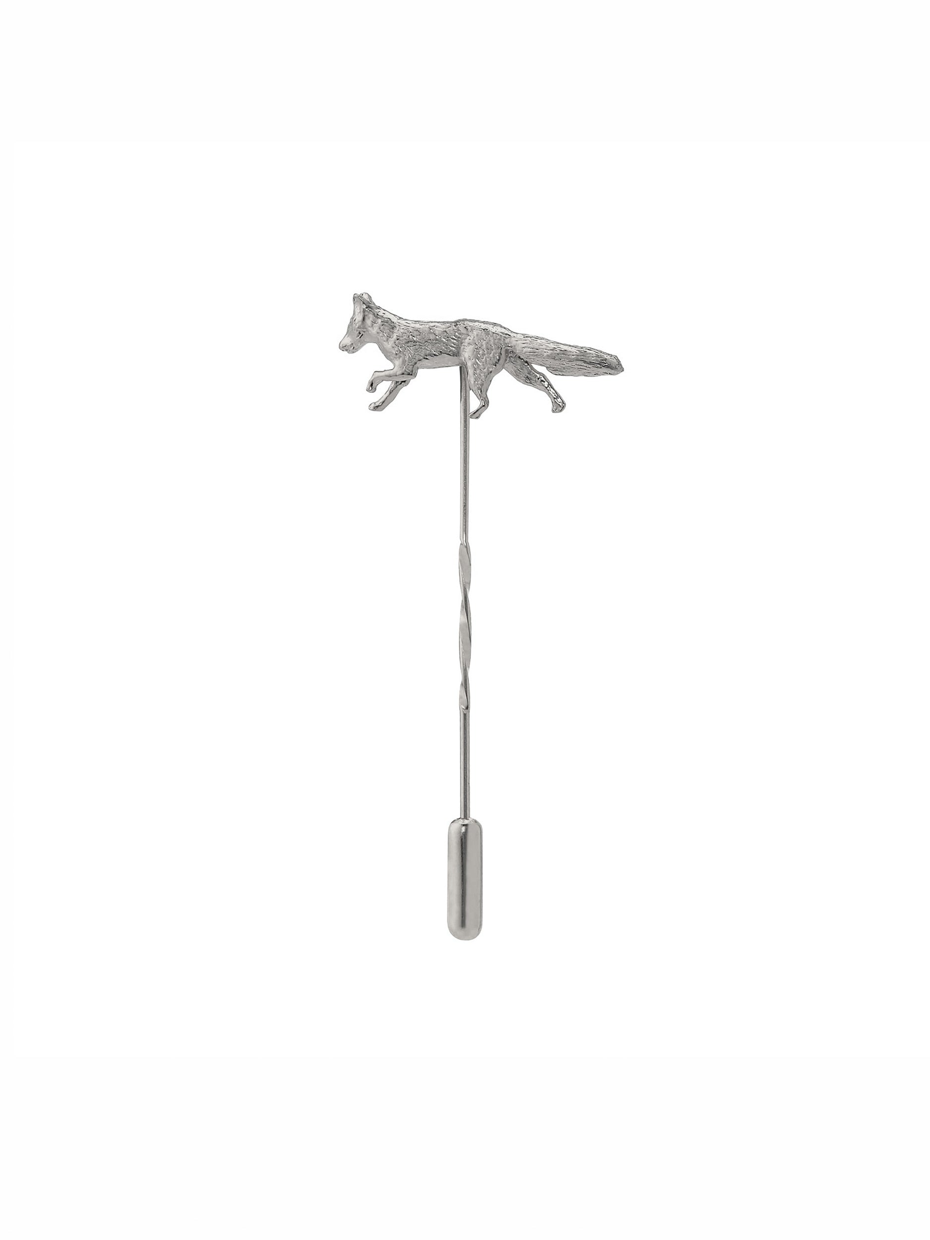 Fox Pin - image 5 | silver