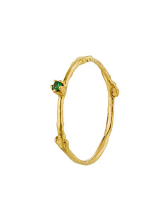 Fine Twig Tsavorite Ring