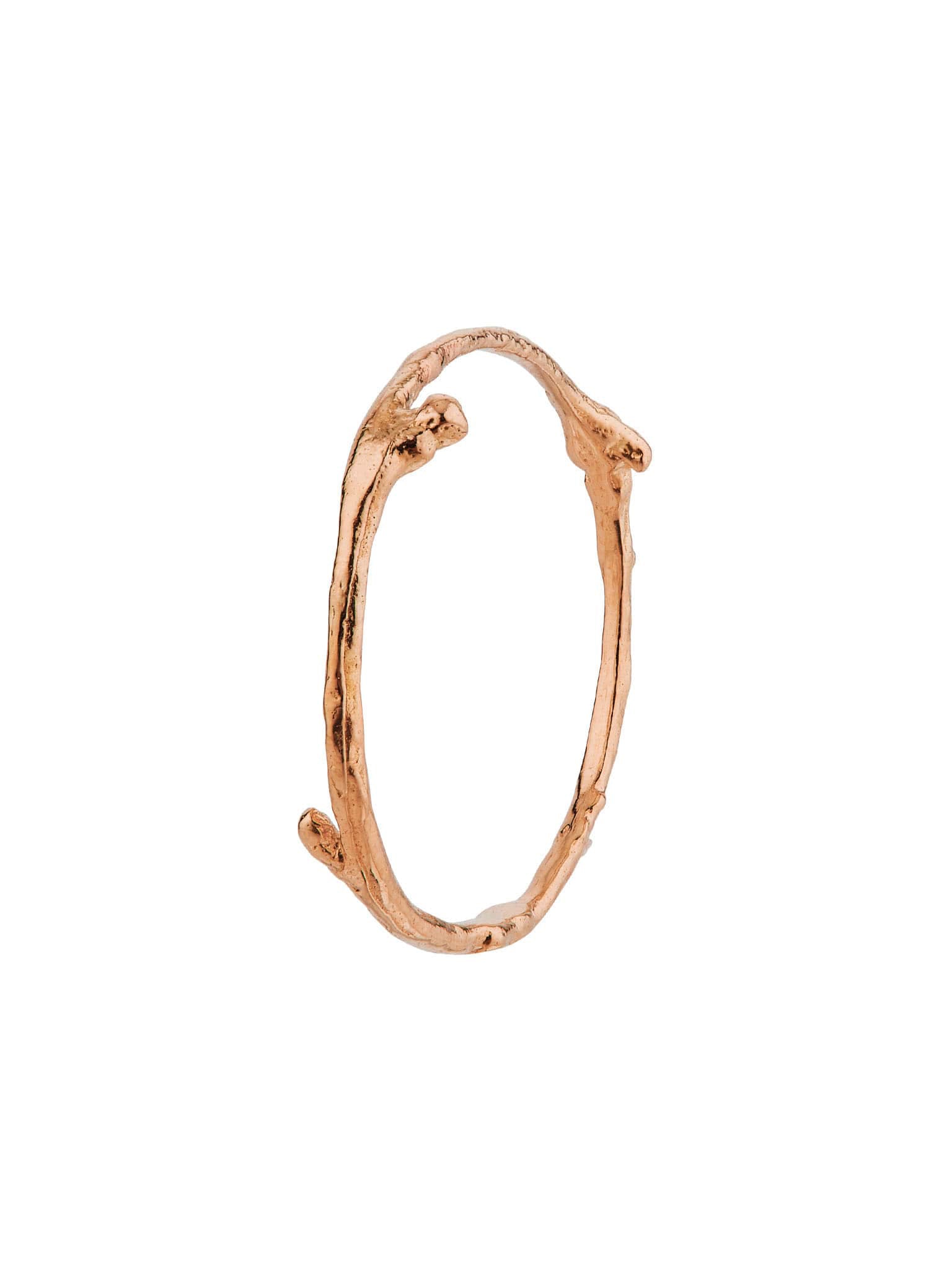 Fine Twig Ring - image 6 | 18ct rose gold