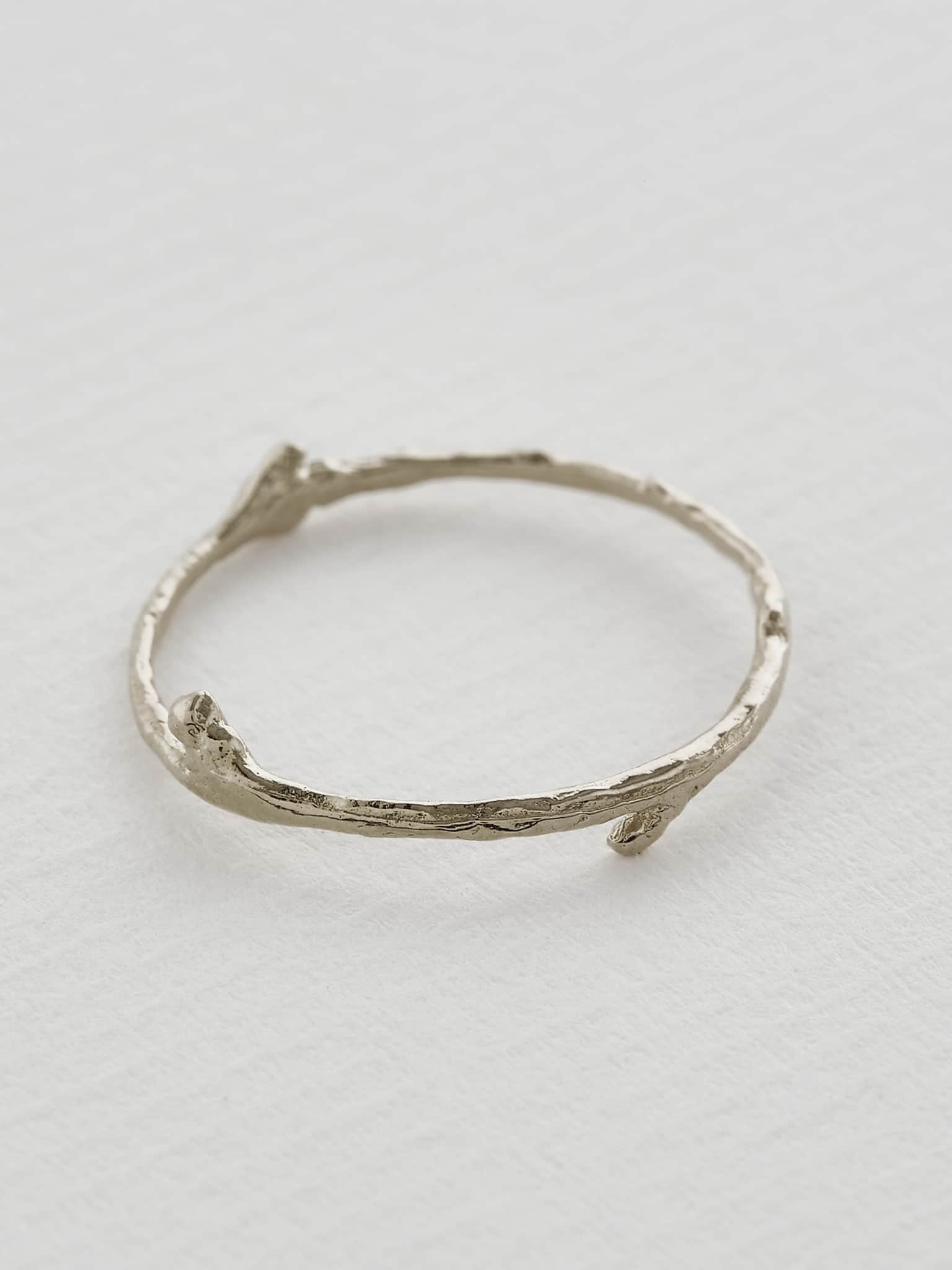Fine Twig Ring - image 5 | 18ct white gold