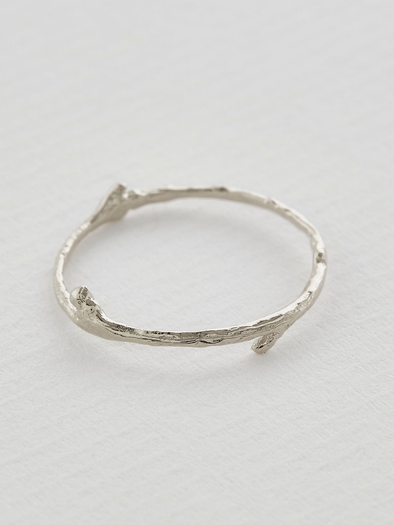 Fine Twig Ring - image 9 | platinum