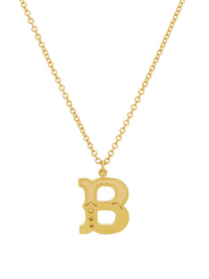 Just My Type Letter B Necklace