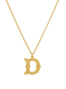 Just My Type Letter D Necklace