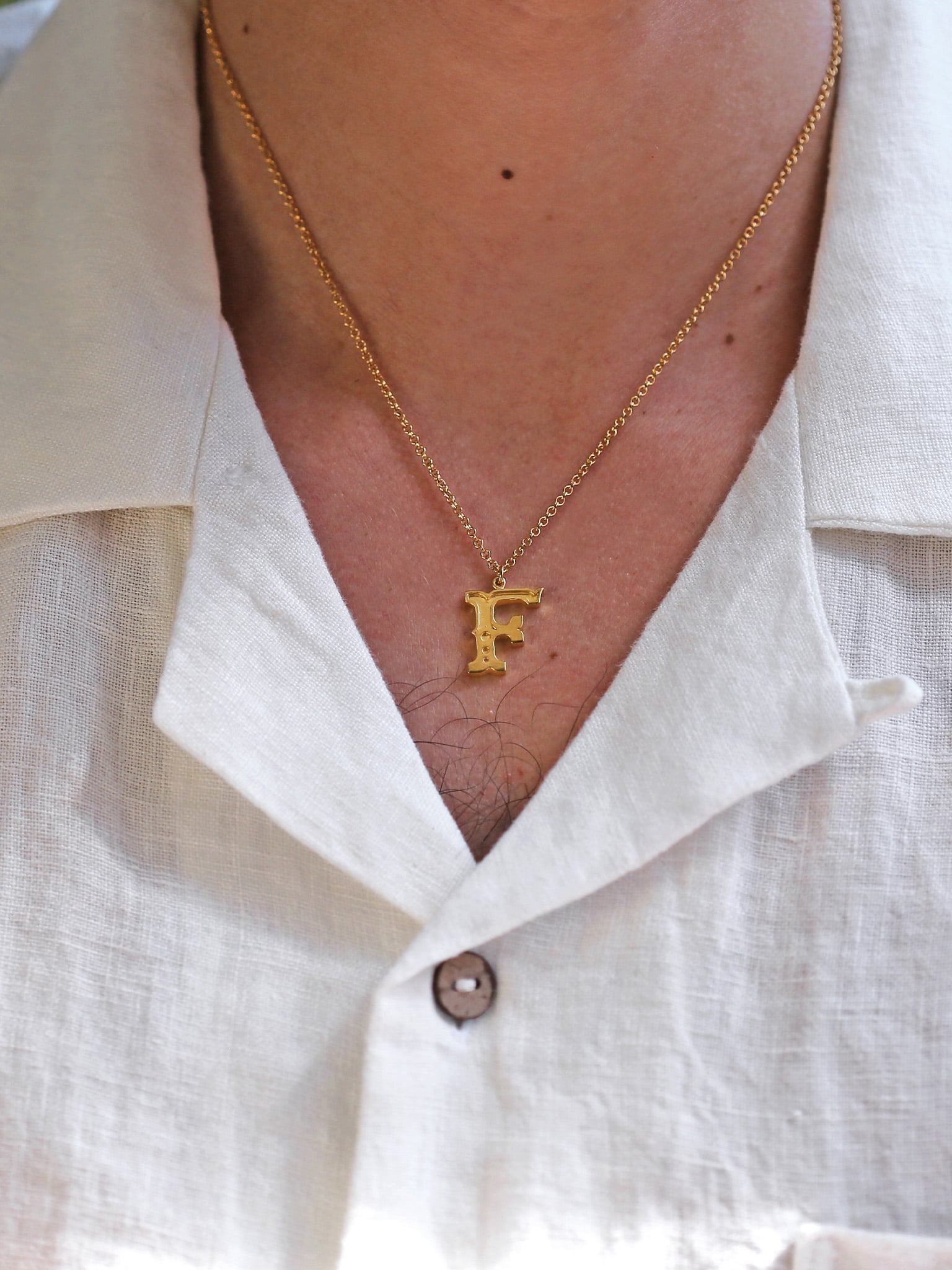 Just My Type Letter G Necklace - image 3