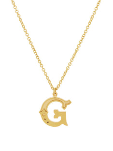 Just my Type Letter G Necklace