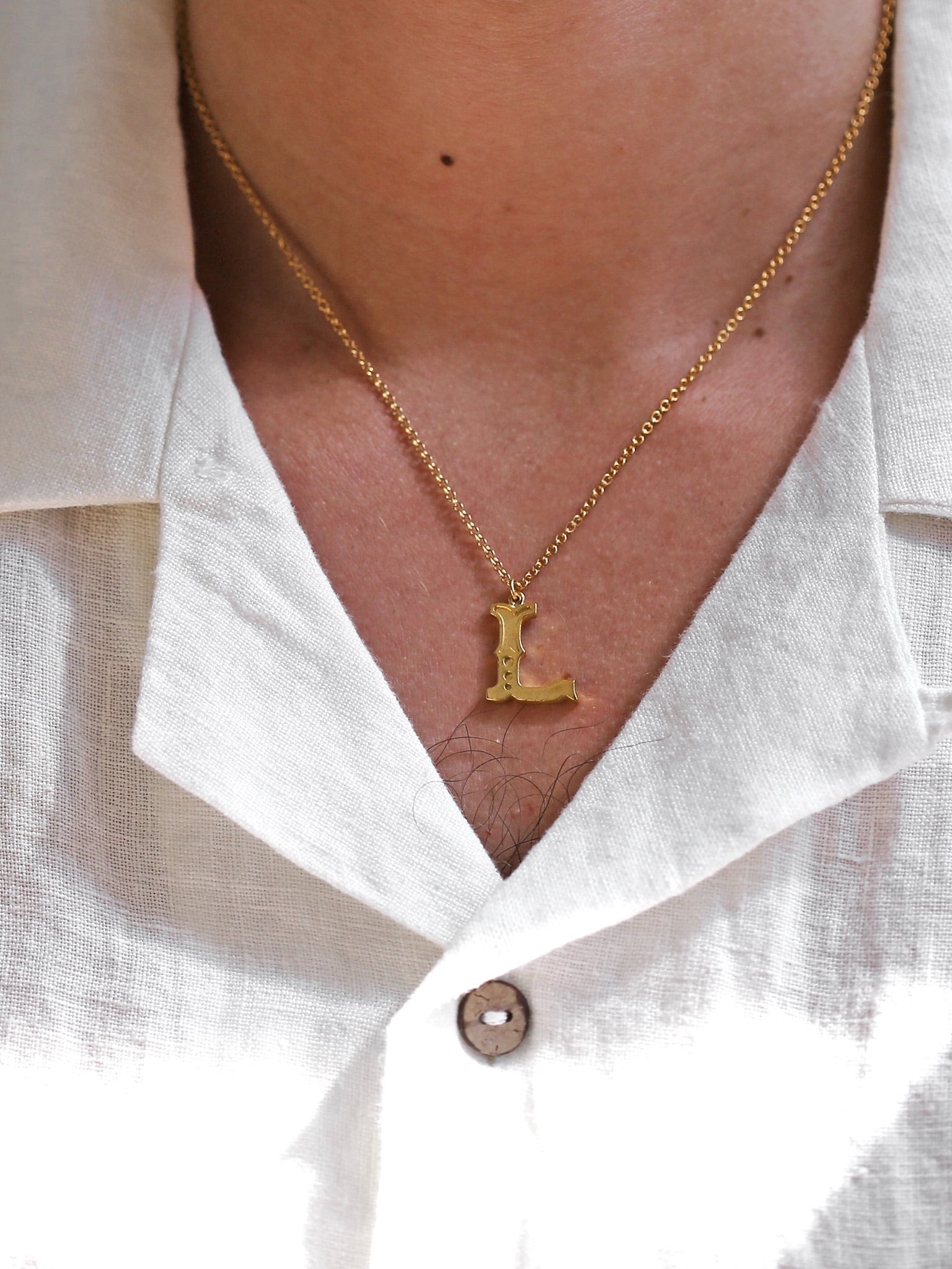 Just My Type Letter L Necklace - image 3