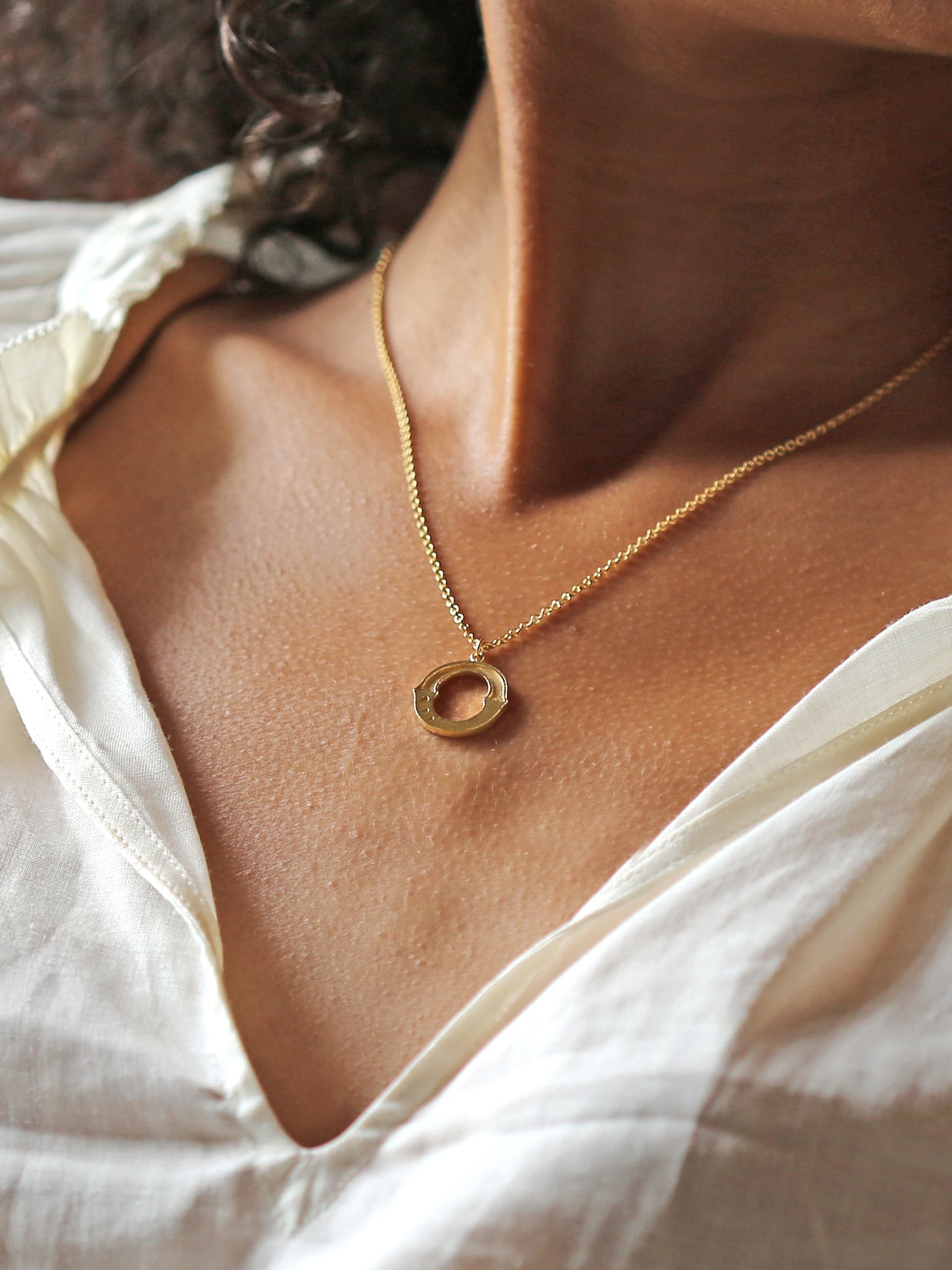 Just My Type Letter P Necklace - image 2
