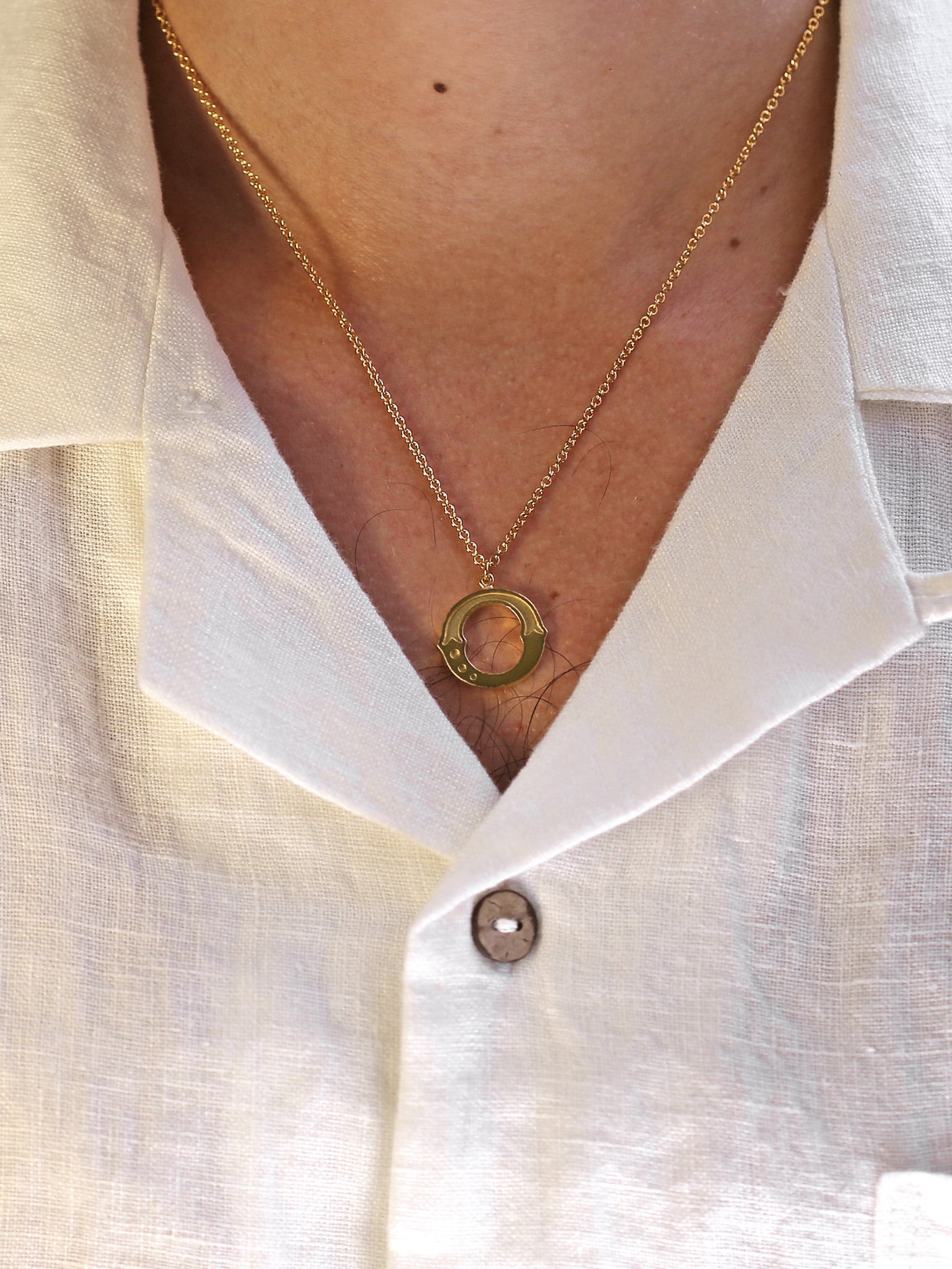 Just My Type Letter P Necklace - image 3