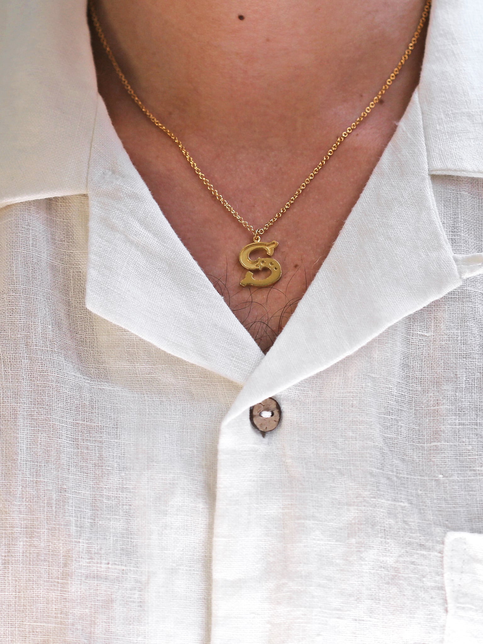 Just My Type Letter S Necklace - image 3