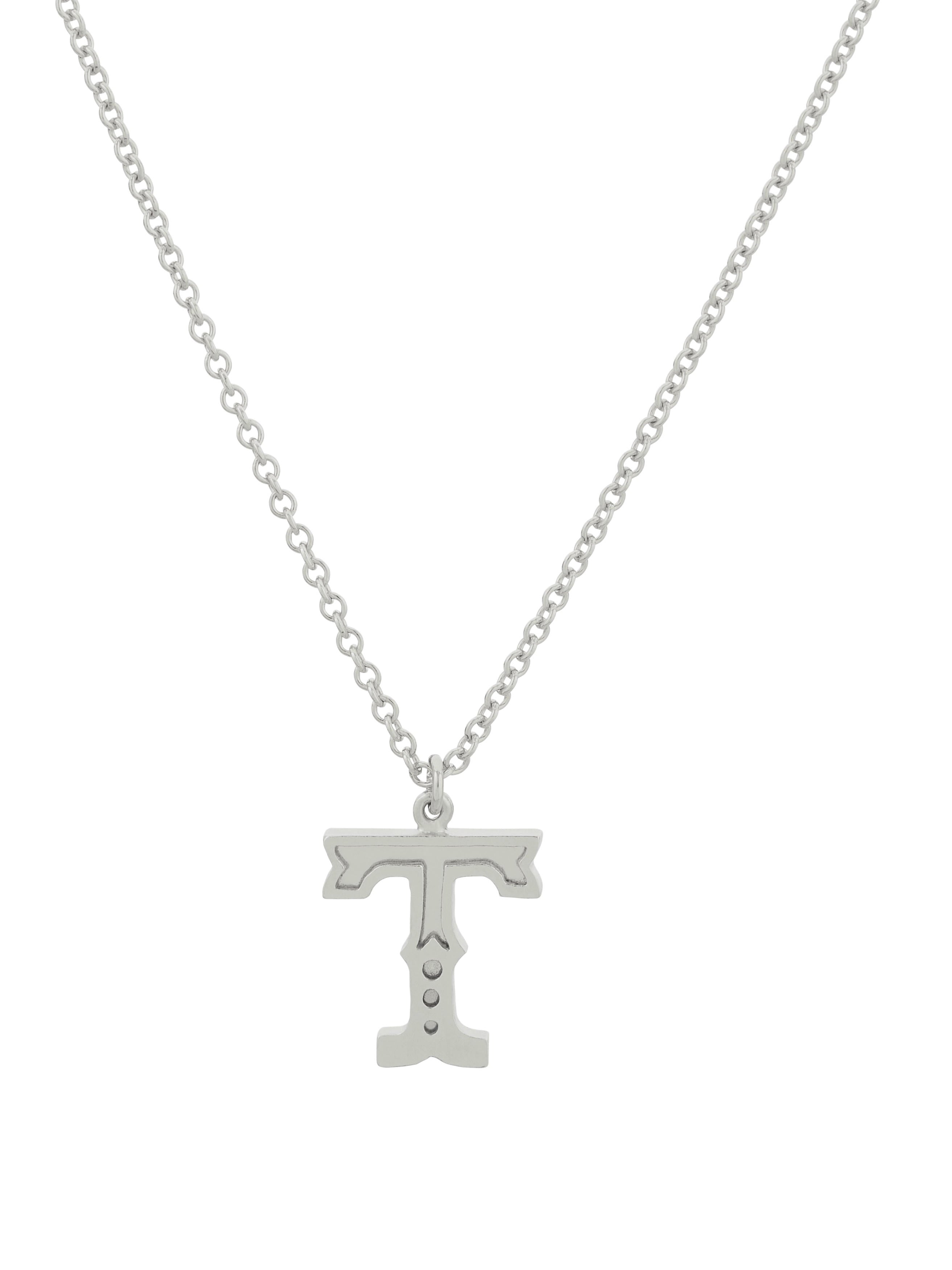 Just my Type Letter T Necklace | Alex Monroe Jewellery