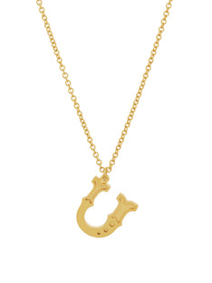 Just My Type Letter U Necklace