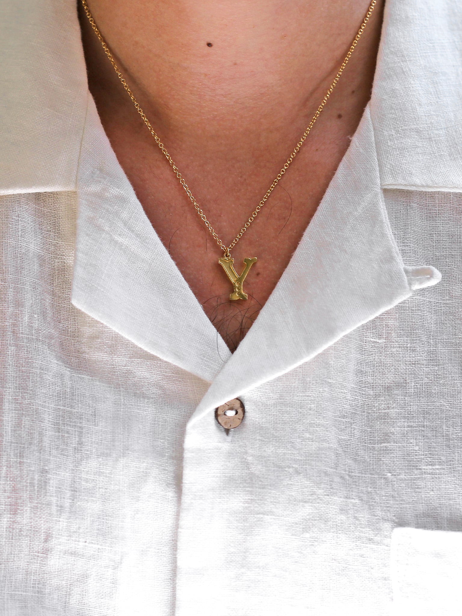 Just My Type Letter Y Necklace - image 3