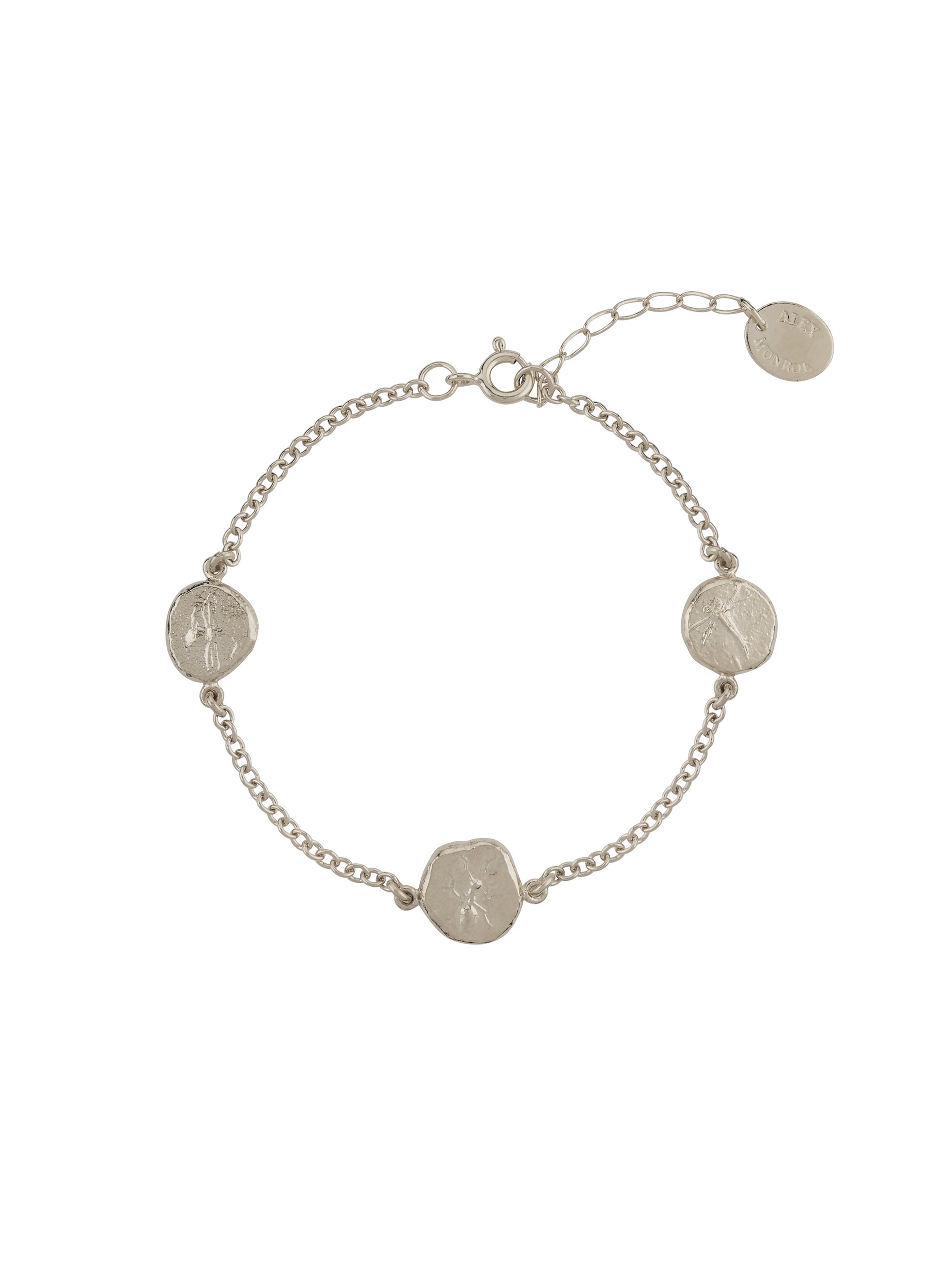 Paleontology Nugget Bracelet - image 4 | silver