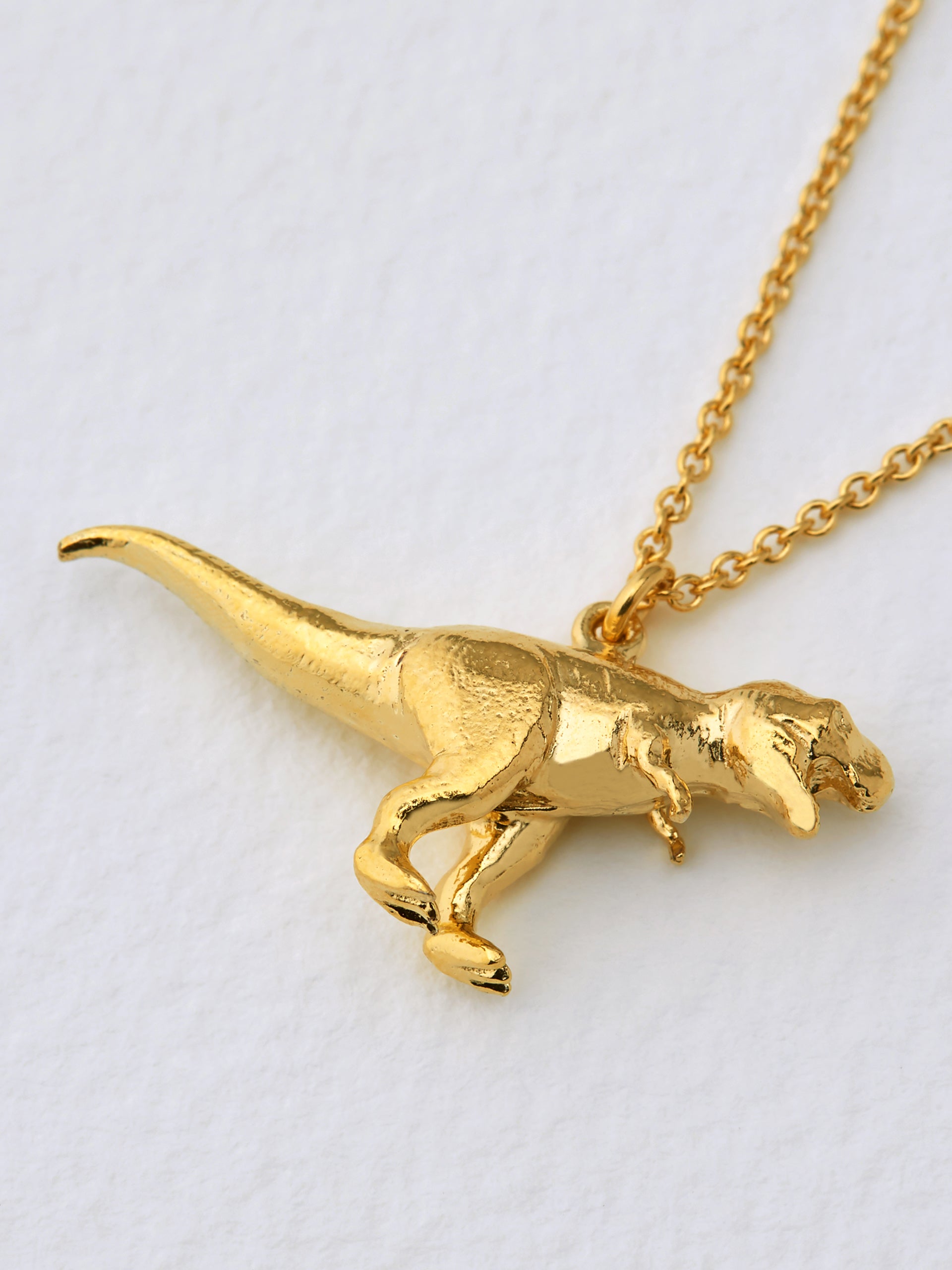 Tyrannosaurus Rex Necklace - image 5 | gold plate