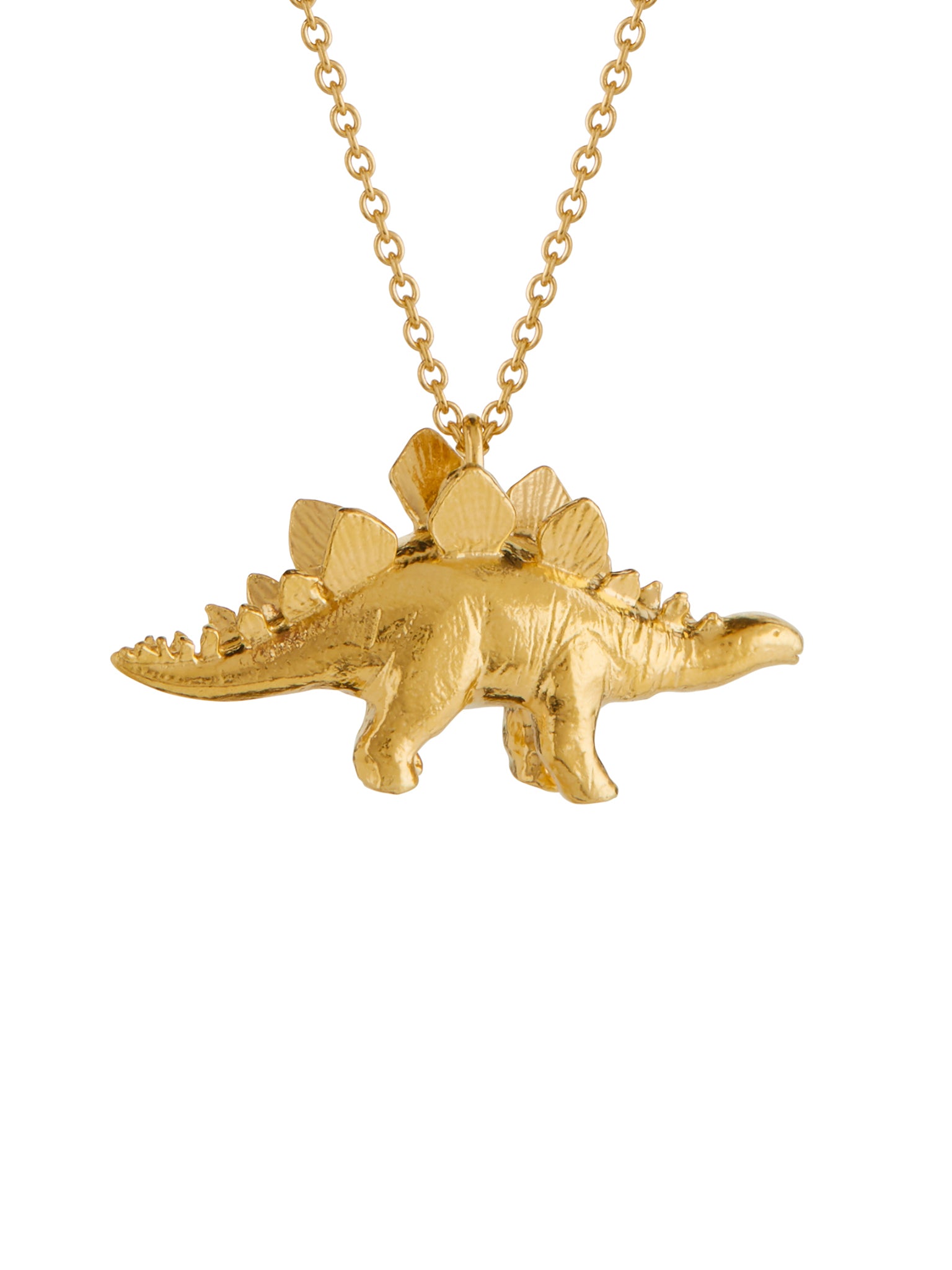 Stegosaurus Necklace - image 1 | gold plate