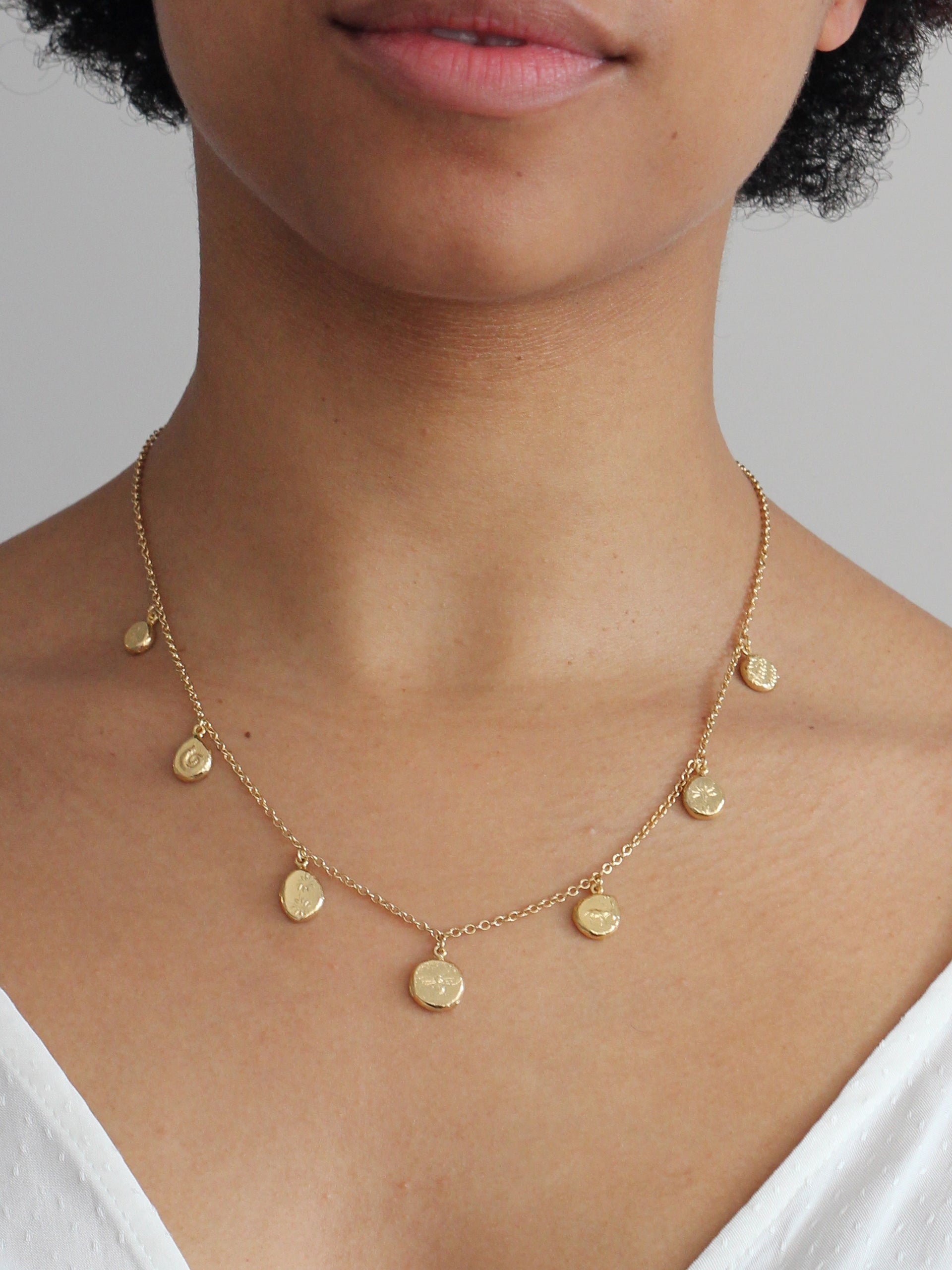 Paleontology Nugget Necklace - image 2