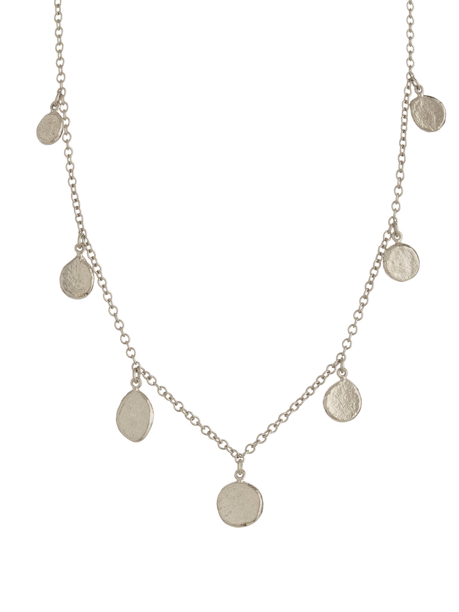 Paleontology Nugget Necklace - image 7 | silver
