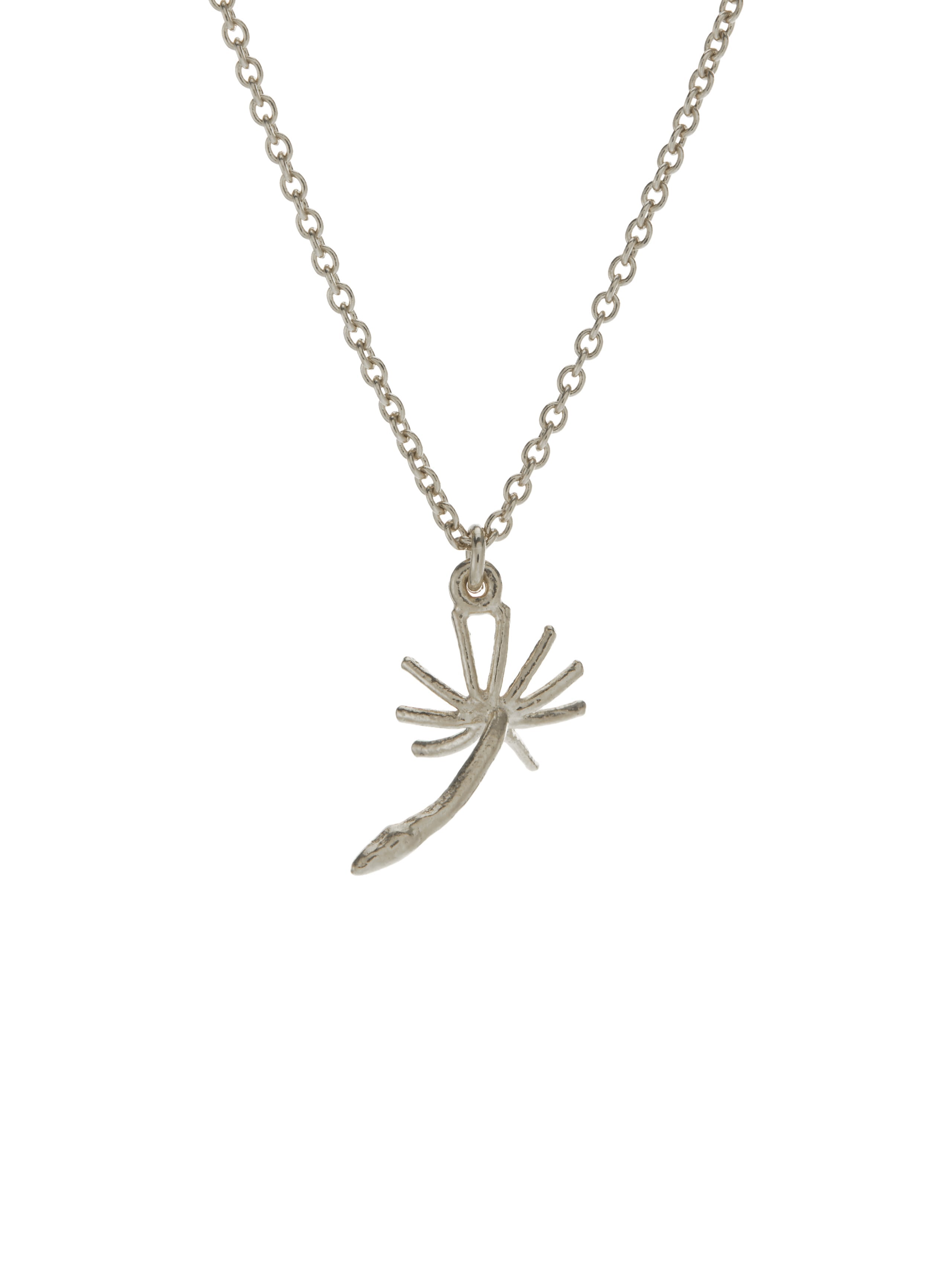 Dandelion Fluff Necklace - image 4 | silver